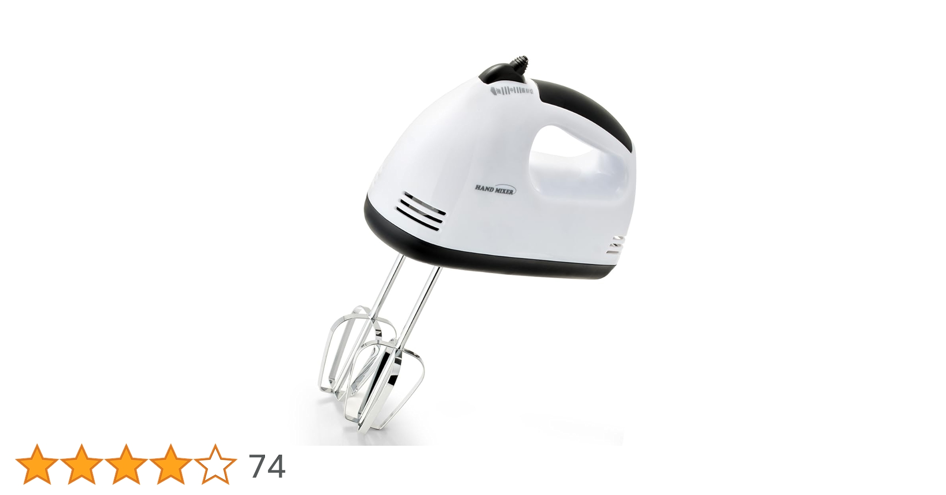 Amazon | ミキサー ハンドミキサー 3段階スピード調整 ワン